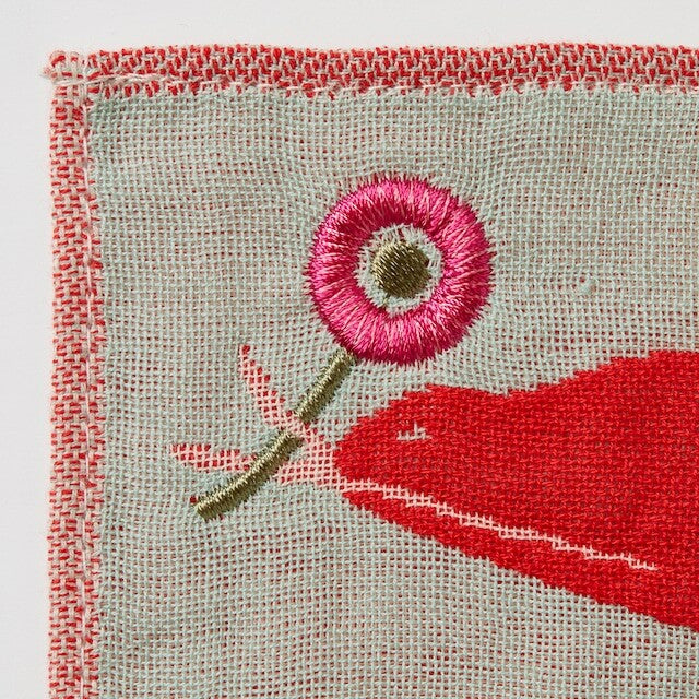 morita MiW gauze towel handkerchief - Komodo Dragon