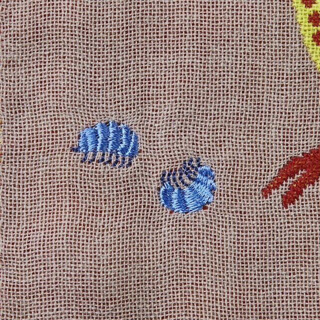 morita MiW gauze towel handkerchief - Armadillo