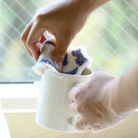 Cat kitchen sponge designed by kata kata